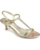 Pelle Moda Fact Rhinestone Sandal - Lyst