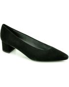 Stuart Weitzman Chiclo - Black Suede Pump - Lyst