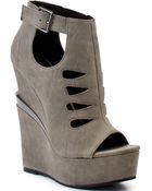 Michael Antonio Studio Garcelle - Grey Pu - Lyst