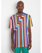 Jil Sander Mens Geometric Striped T Shirt - Lyst