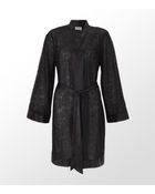 Myla Lotus Short Robe - Lyst