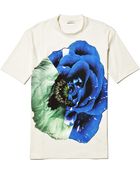 Jil Sander Oversize Flower Print T-shirt - Lyst