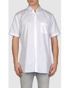 Comme Des Garçons Short Sleeve Shirt - Lyst