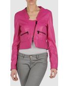 Gianfranco Ferré Leather Outerwear - Lyst
