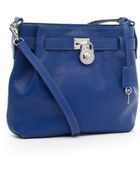 Michael Kors Michael Hamilton Medium Messenger Cobalt - Lyst