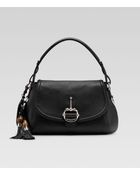 Gucci Techno Horsebit Medium Shoulder-flap Hobo - Lyst