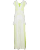 Jonathan Saunders Eske Silk-chiffon Maxi Dress - Lyst