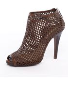 Michael Kors Cage Bootie - Lyst