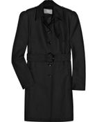 McQ by Alexander McQueen Belted Cotton-blend Coat - Lyst
