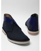 Jil Sander Mens Leather Desert Boot - Lyst