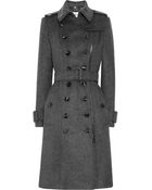 Burberry Wool and Cashmere-blend Trench Coat - Lyst