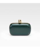 Alexander McQueen Classic Skull Box Clutch - Lyst