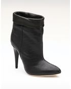 Loeffler Randall Cuffed Stiletto Ankle Boots - Lyst