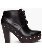 Marc By Marc Jacobs Studded Platform Booties - Lyst