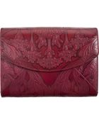 L'Wren Scott Small Stamped Leather Pouchette - Lyst