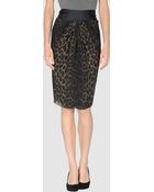 Giambattista Valli Knee Length Skirt - Lyst