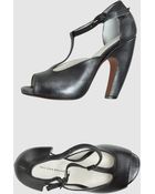 Nicole Brundage Platform Sandals - Lyst