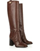 Diane von Furstenberg Yokoe Leather Knee Boots - Lyst