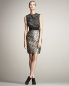 Giambattista Valli Combo Tweed Dress - Lyst