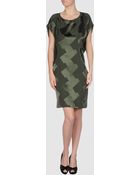 Balenciaga Short Dress - Lyst
