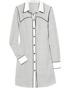 Proenza Schouler Checked Cotton Shirt Dress - Lyst