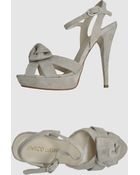 Enrico Lugani Platform Sandals - Lyst