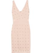 Alice By Temperley Melinda Studded Silk-blend Dress - Lyst