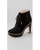 Kors By Michael Kors Divina Suede Booties - Lyst