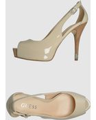 Guess Pumps with Open Toe - Lyst
