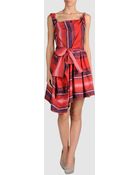 Vivienne Westwood Anglomania Short Dress - Lyst
