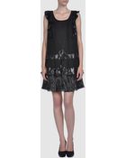 Anna Sui Short Dress - Lyst