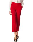 Alexander McQueen Cropped Trousers - Lyst