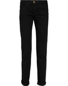 Current/Elliott The Roller Mid-rise Skinny Cropped Jeans - Lyst