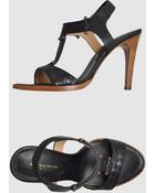 Bottega Veneta High-heeled Sandals - Lyst
