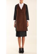 Tibi Mohair Combo Convertible Vest/coat - Lyst