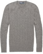 Polo Ralph Lauren Cable Knit Cashmere Sweater - Lyst