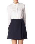 Carven Poplin Shirt - Lyst