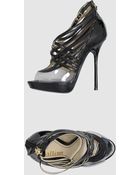 John Galliano Platform Sandals - Lyst