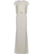 Alessandra Rich Lace Back Gown - Lyst