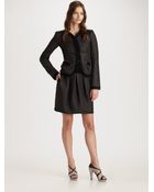 Armani Matelassé Skirt - Lyst