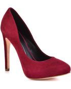 Dolce Vita Rosetta - Wine Suede - Lyst