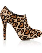 Sam Edelman Leopard Ria Ankle Boot - Lyst