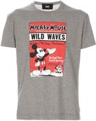 D&G Mickey Mouse T-shirt - Lyst