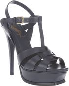 Saint Laurent Tribute Sandal - Lyst