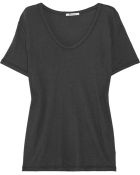 T By Alexander Wang Cotton-blend Jersey T-shirt - Lyst