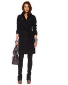Michael Kors Belted Trench - Lyst