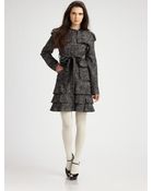 Nanette Lepore Dreamy Tweed Coat - Lyst