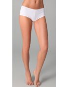 Marlies Dekkers Cotton Brazilian Boy Shorts - Lyst