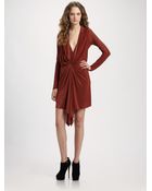 Vena Cava Pager Draped Jersey Dress - Lyst
