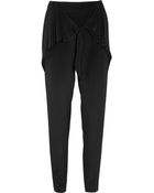 3.1 Phillip Lim Tie-front Silk Crepe De Chine Pants - Lyst